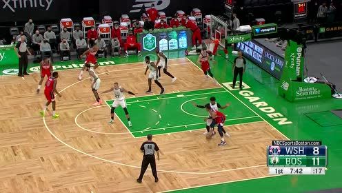 【NBA集錦】布朗螳螂捕蟬被晃飛 泰斯黃雀在后釘板大帽