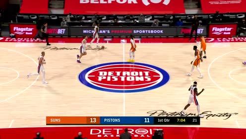 【NBA集锦】弧顶射箭一箭穿心 保罗追身三分尽显老将风范