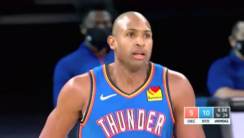 【NBA集锦】家有一老如有一宝! 霍福德外线3分稳定军心