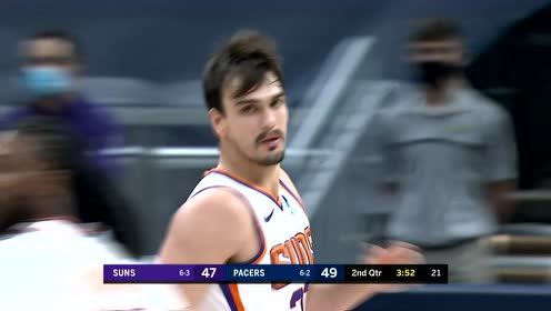 【NBA集錦】這么好的錯位機會哪能放過 沙里奇籃下單打轉(zhuǎn)身回頭望月