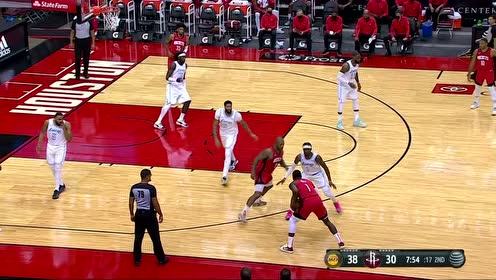 【NBA集錦】新時(shí)代的火箭新打法 伍德送大帽沃爾內(nèi)線單吃濃眉