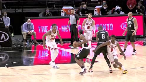 【NBA集錦】人工智能上線 萊昂納德接球就投不給你反應(yīng)的機會