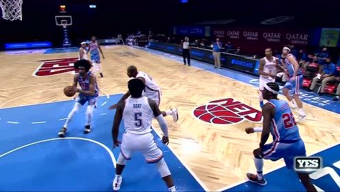 【NBA集锦】勒维尔偷鸡妙传 阿伦举火烧天几乎平筐暴扣