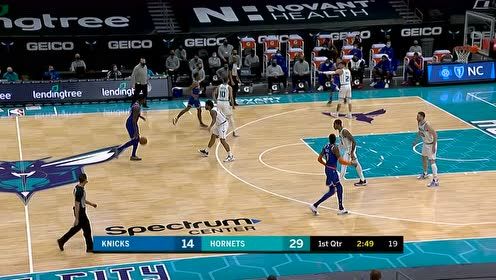 【NBA集錦】海沃德先是命中三分 隨后接三球長(zhǎng)傳再取2分