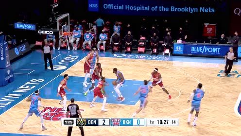 【NBA集锦】不惧波尔长臂封锁 杜兰特中距离强行干拔命中