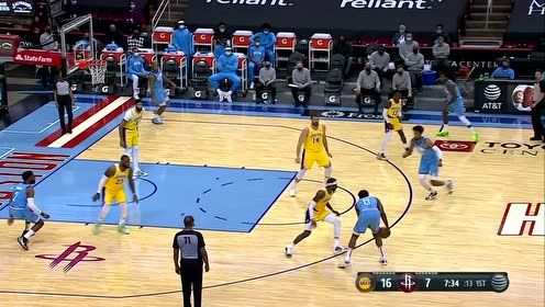 【NBA集锦】登哥经典后撤步三分 射得湖人找不到北