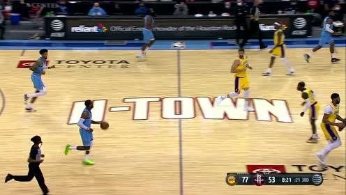 【NBA集锦】沃尔回头望月传球不含糊 伍德三分轻松飚中