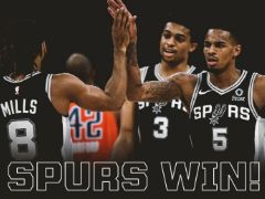 NBA常规赛：全民皆兵，马刺112-102击败雷霆