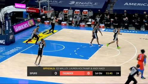【NBA集锦】开场就对飙！多尔特沃克三分神仙打架互不相让