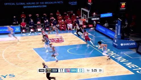 【NBA集锦】超级变向一步过！杜兰特举火烧天单臂暴扣