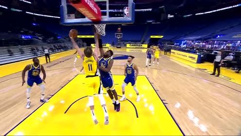 【NBA集錦】盧尼也防不??！薩博尼斯籃下轉(zhuǎn)身拋投兩分進賬