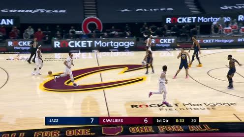 【NBA集錦】手感火熱！ 米切爾底角三分手起刀落