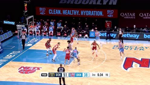 【NBA集锦】勒维尔假投真传 杜兰特手起刀落三分入网