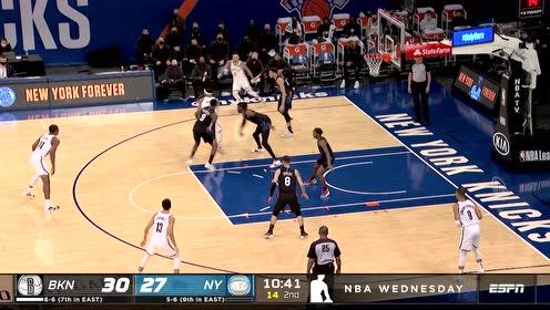 【NBA集锦】把握住了难得机会 佩里三分命中纳什开心鼓掌
