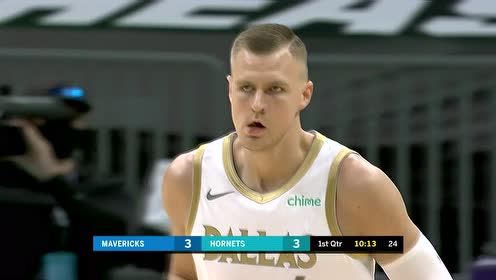 【NBA集锦】波尔津吉斯vs黄蜂集锦 16+4赛季首秀助队复仇