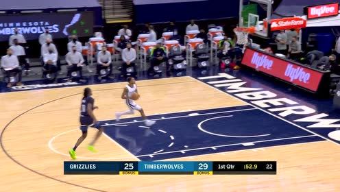 【NBA集锦】打你个措手不及!梅尔顿抢断里德反击暴扣一条龙
