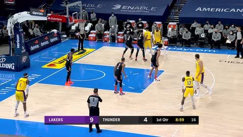 【NBA集錦】閑庭信步就能得分 詹姆斯突破砍分大巧不工