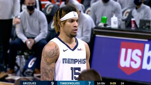 【NBA集锦】三人堵路照样不慌!安德森高抛妙传克拉克空接暴扣
