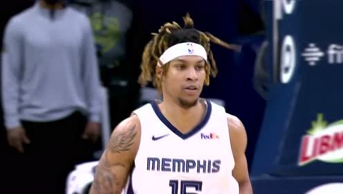 【NBA集锦】要啥有啥!克拉克吃饼暴扣+无解中距离连取四分
