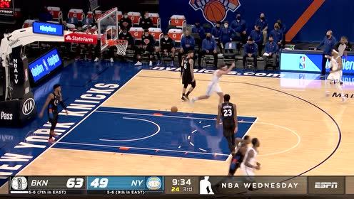 【NBA集锦】反向喂饼？小乔丹助攻哈里斯反跑上空篮