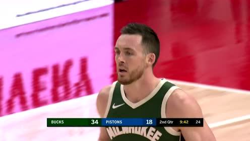 【NBA集锦】米哈伊柳克三分飙中 康诺顿手起刀落完成回应