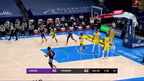【NBA集錦】亞歷山大穿花蝴蝶 小加索爾拍馬趕不上