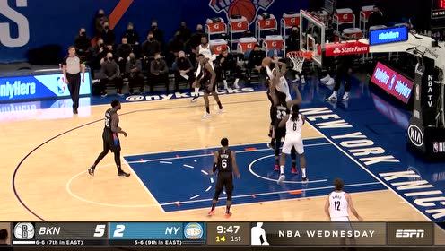 【NBA集锦】冒的对手人仰马翻 罗宾逊拍苍蝇扇帽太无情