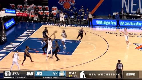【NBA集锦】手感太热了 格林能里能外连拿5分