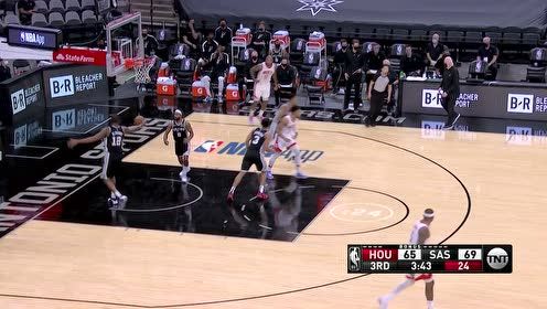 【NBA集錦】繼承登哥衣缽？ 瓊斯一頓操作后撤步打停馬刺