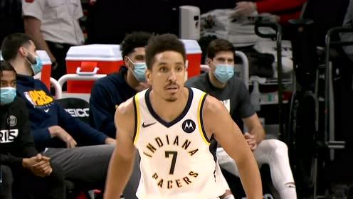 【NBA集锦】还是熟悉的杀招 利拉德急停三分一箭穿心