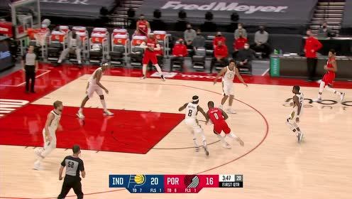 【NBA集锦】利指导精妙连线 安东尼手起刀落飚中三分