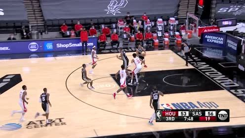 【NBA集錦】馬刺經(jīng)典團隊籃球 搶斷反擊暴扣水銀瀉地