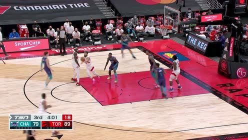 【NBA集锦】真的不能放啊 洛瑞三分线外无人盯防手起刀落