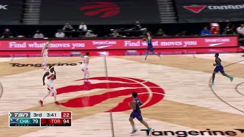 【NBA集锦】做好防守才有反击机会 西亚卡姆一条龙快攻上篮