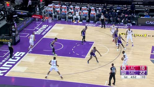 【NBA集锦】谁人横刀立马?乔治里突外投连得7分