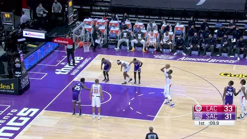 【NBA集锦】乔大将军三分线外手感火热 半场豪取20分集锦