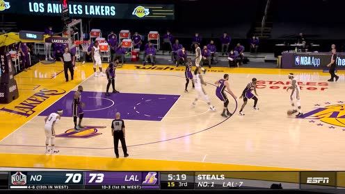 【NBA集錦】好快的速度！波普抄截?fù)寯喾磽羲惋w扣