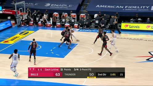 【NBA集錦】挺直腰板就是干！拉文一枝獨秀連飆兩記三分打懵對手