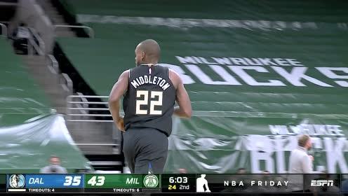 【NBA集锦】小特里风骚助飞考利斯坦 米神迎面中投大巧不工