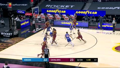 【NBA集錦】這個(gè)配合有點(diǎn)東西 尼克斯多人連線諾克斯飚中三分