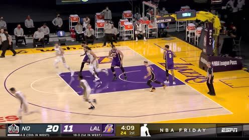 【NBA集錦】太全能了 濃眉騎馬射箭高打板命中