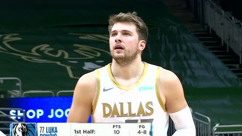 【NBA集锦】年轻人不要太跳!东契奇假动作点飞迪文琴佐