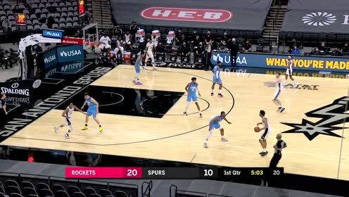 【NBA集錦】管你面前有沒(méi)有人防守 努瓦巴接球就投三分穿針