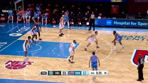 【NBA集錦】哈登拿手撤步三分 無奈武切維奇強勢回應