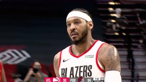 【NBA錄像回放 國(guó)語(yǔ)】坎特大帽朗多 反擊中安東尼不講理三分引爆全場(chǎng)