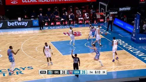 【NBA集錦】哈里斯三分線外再發(fā)炮 還好克拉克及時回應