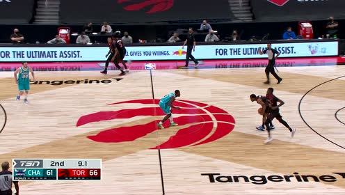 【NBA集锦】火力全开三分停不下来！ 罗齐尔超远压哨三分百步穿杨