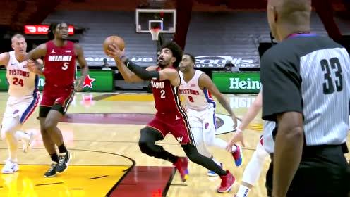 【NBA集錦】這個滯空有點東西 文森特突破上籃輕松寫意