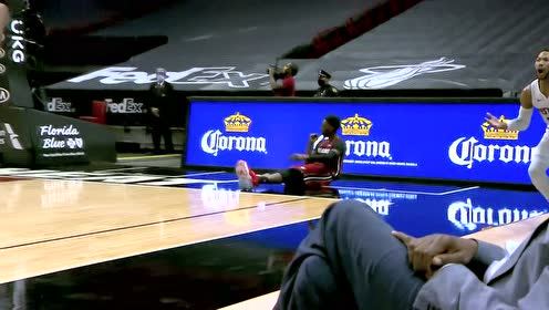 【NBA集錦】這個合同太值了 阿德巴約失衡跳投還造成羅斯犯規(guī)