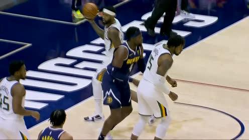 【NBA集锦】这脚步够年轻人学一辈子了 米尔萨普低位展示大基本功